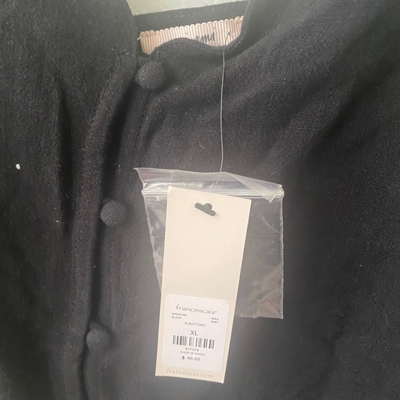 NWT Tie-front Tank - Picture 3 of 4